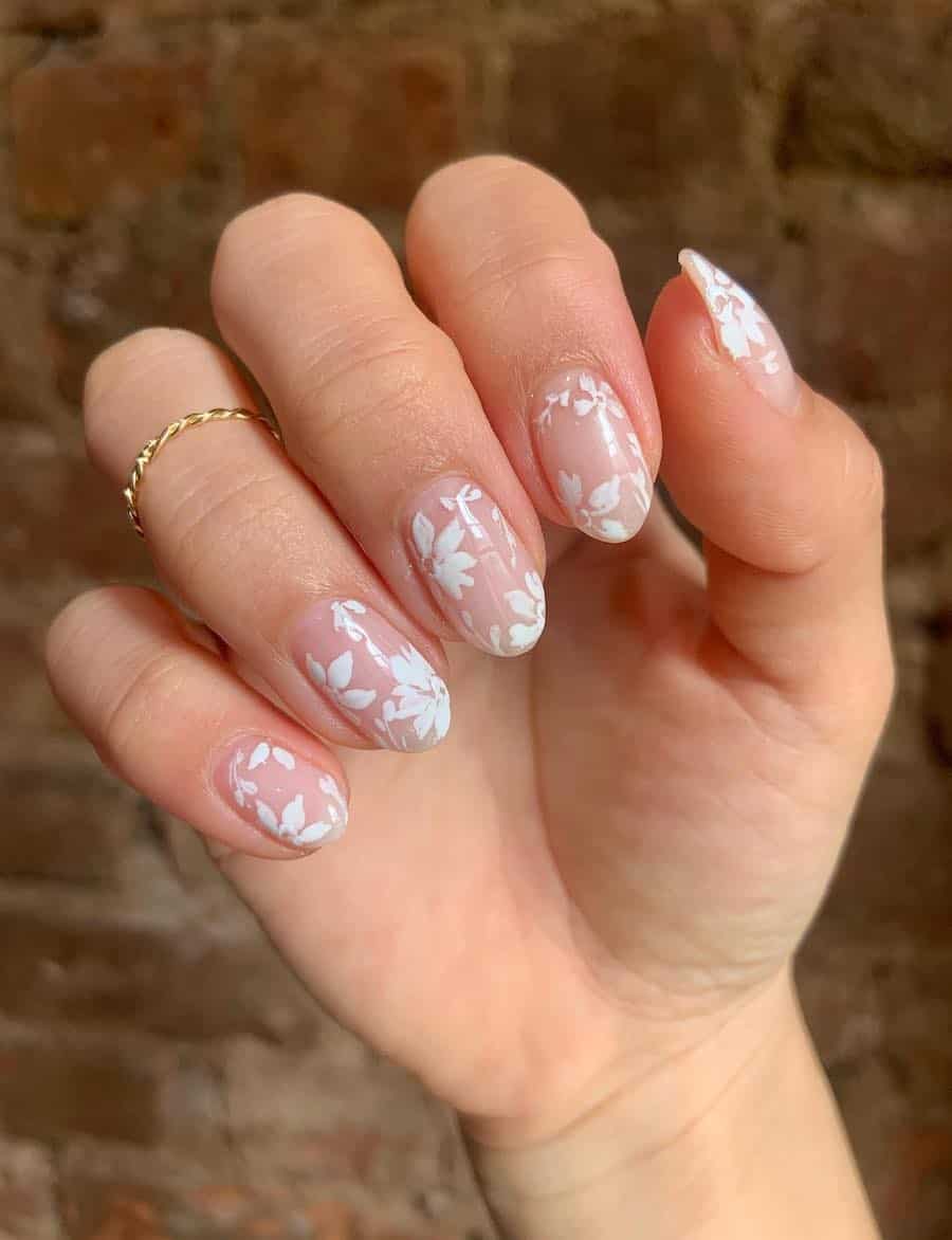 22+ Classy White Almond Nail Designs You'll Love in 2023