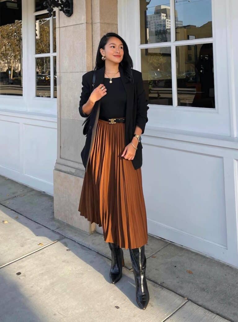15+ Chic Brown and Black Outfit Ideas You Can Easily Recreate!