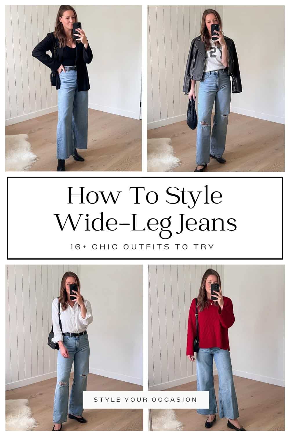 How To Style Wide Leg Jeans in 2024 & Chic Outfits To Try