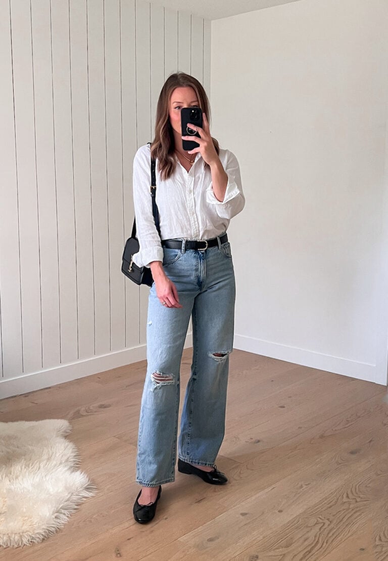 How To Style Wide Leg Jeans in 2024 & Chic Outfits To Try