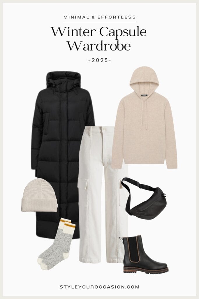Effortless + Minimal Winter Capsule Wardrobe for 2024-2024