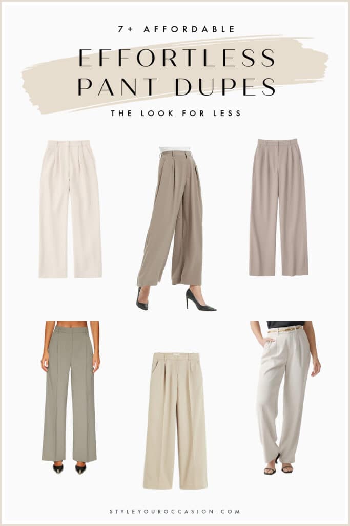 Tried & Tested Artizia Effortless Pant Dupes: My Top 7 Picks!