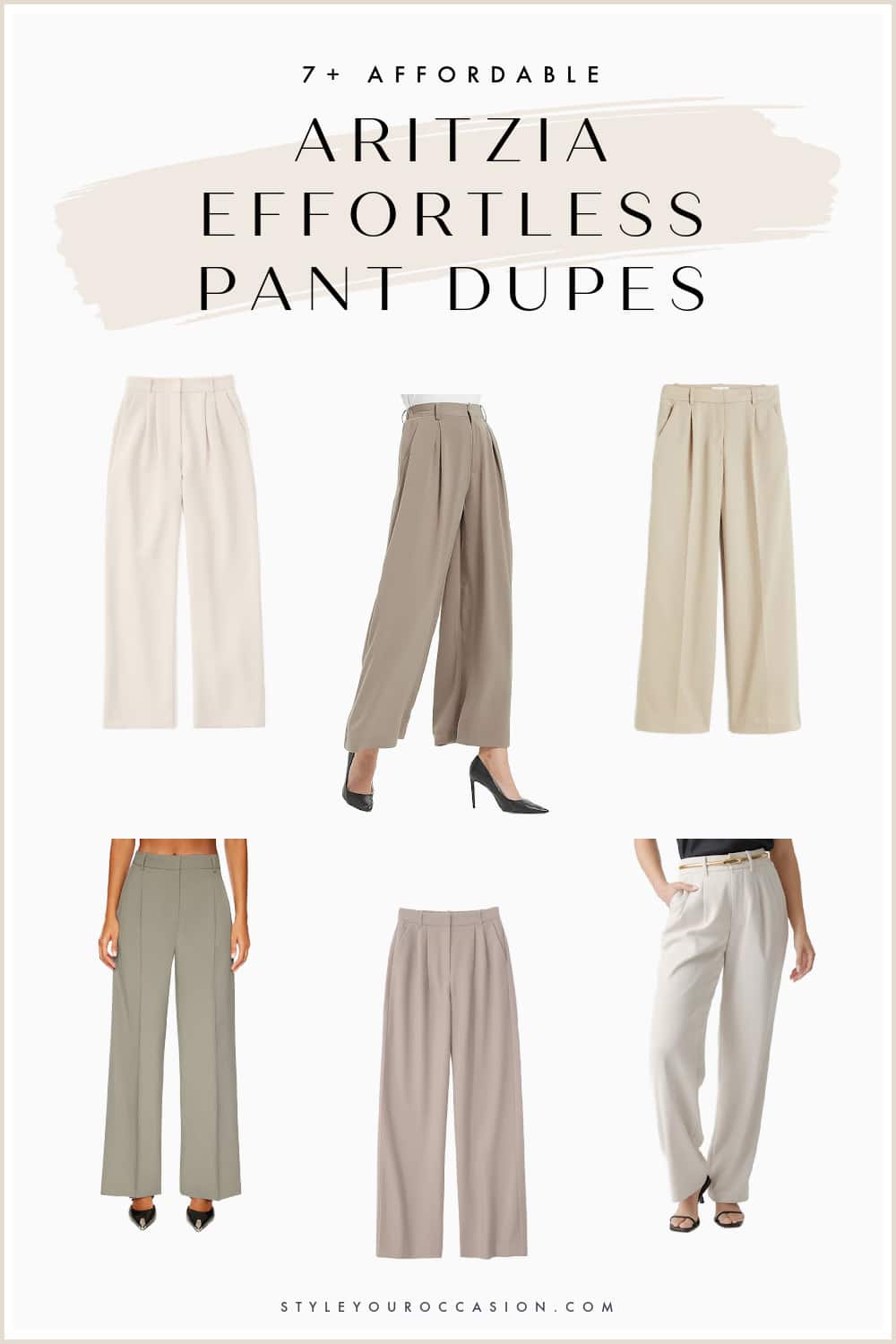 Tried & Tested Artizia Effortless Pant Dupes: My Top 7 Picks!