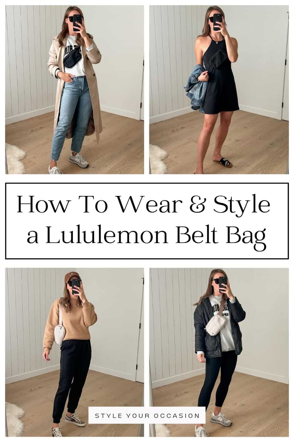 Belt bag cheap outfits