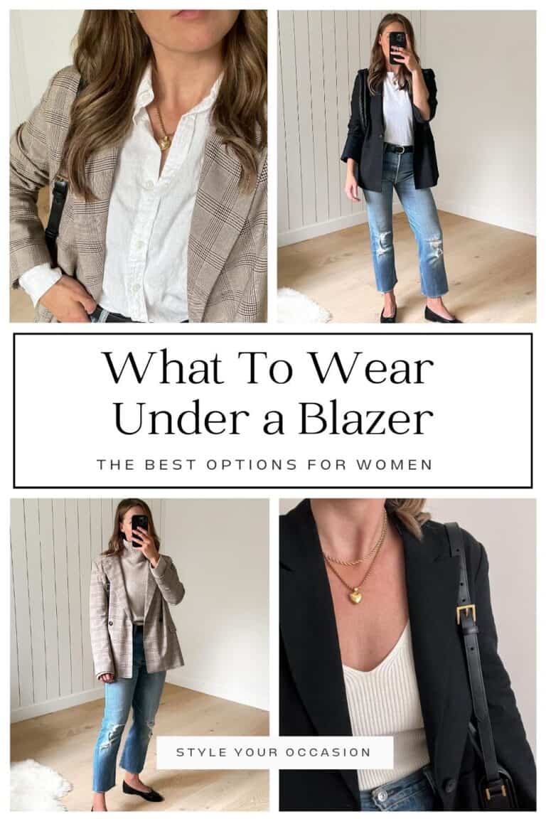 What To Wear Under a Blazer: 8+ Best Options For Females
