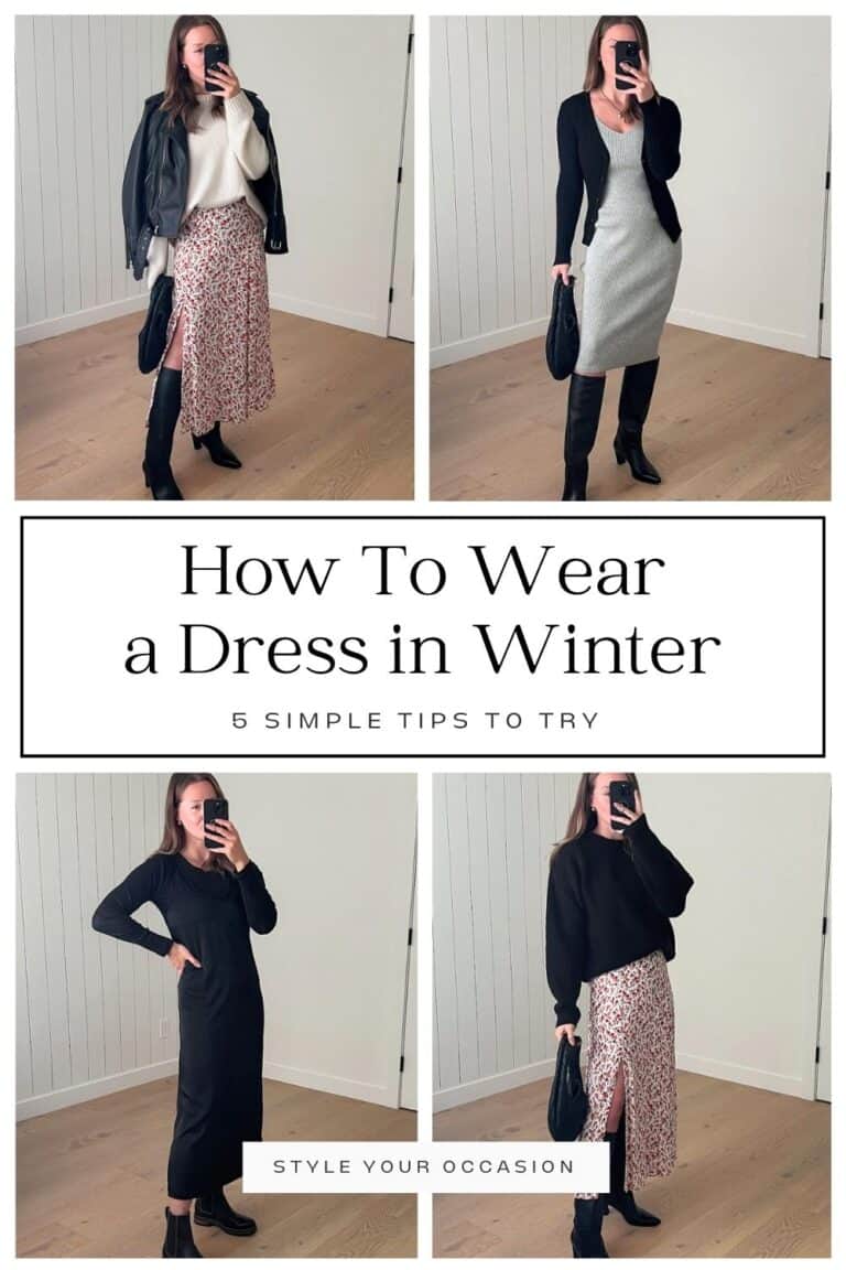 How to Wear a Dress in Winter: Tips & Ideas for Cold Weather