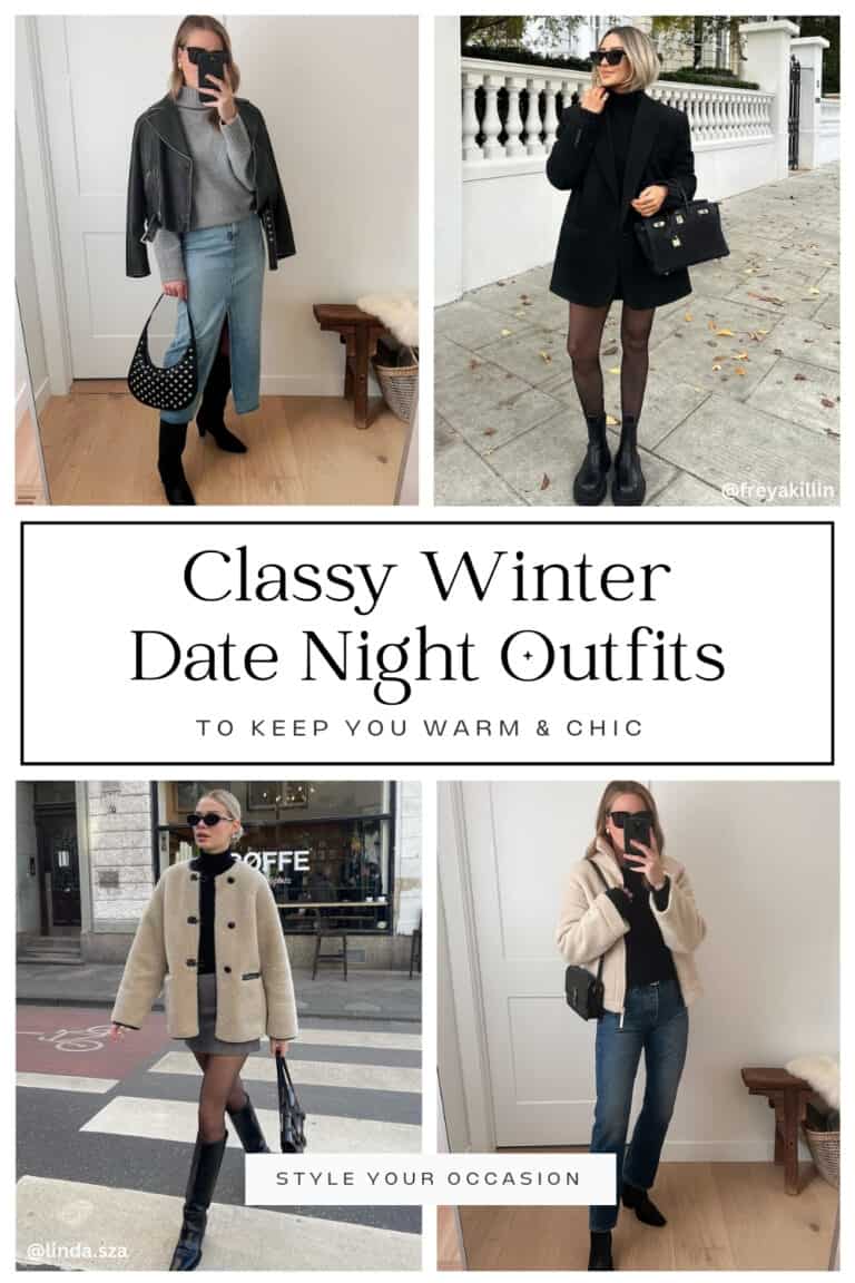 Classy Winter Date Night Outfit Ideas You’ll Love For Cold Weather