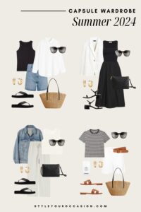 2024 Summer Capsule Wardrobe: Easy & Chic Outfits You'll Love!