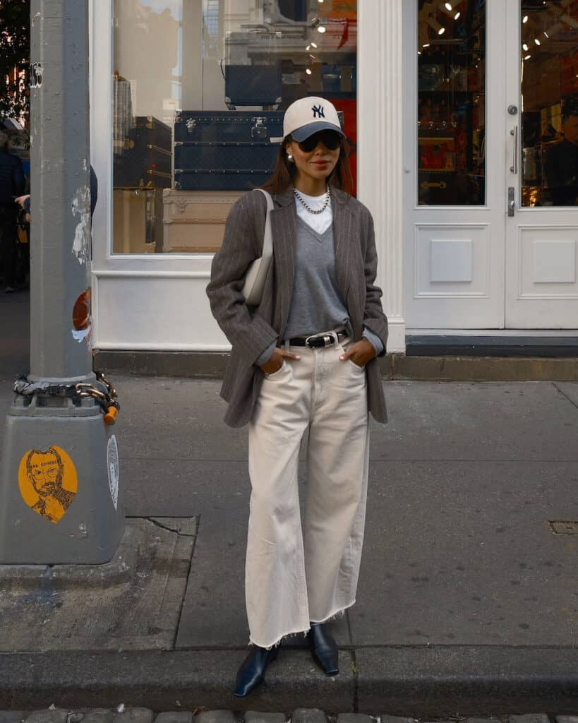19 Ways To Style Wide Leg Jeans In 2025 Style Your Occasion Wide Leg Jeans 2025 Sincerelyjules 819x1024