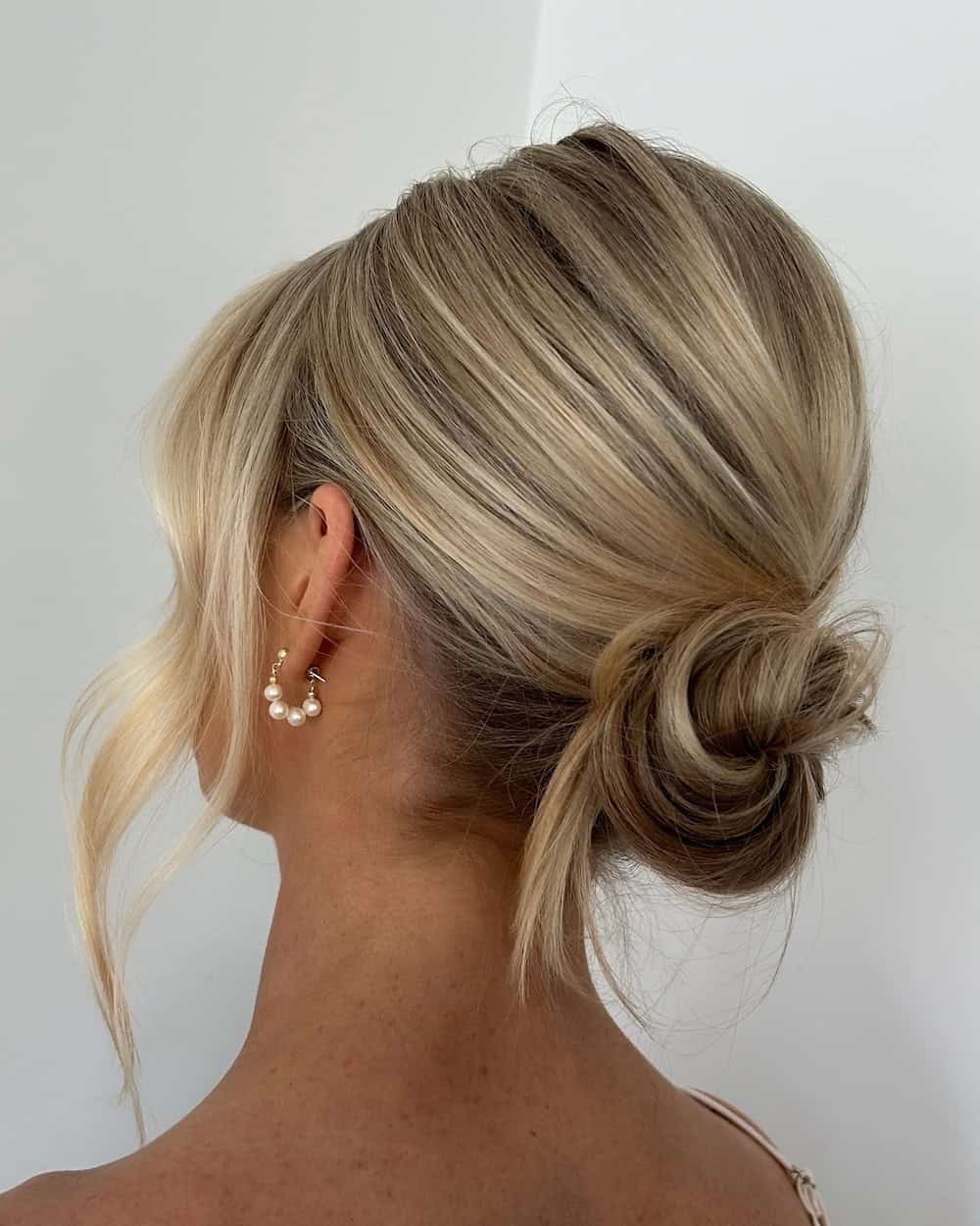 1. Soft Low Bun