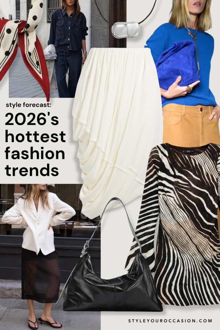 The Forecast Is In: These Will Be 2026's Hottest Fashion Trends