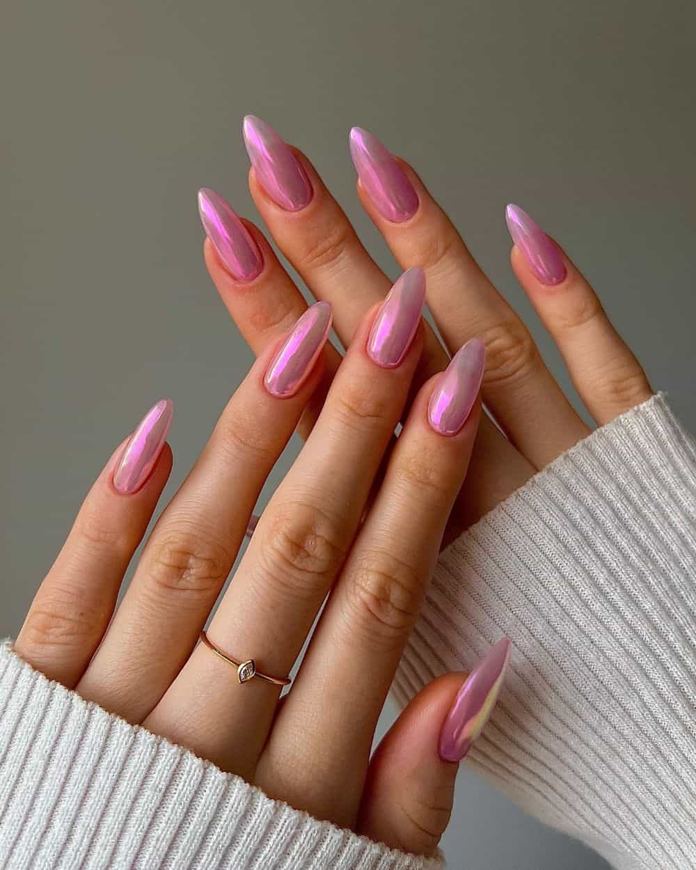 Sheer Pink Chrome