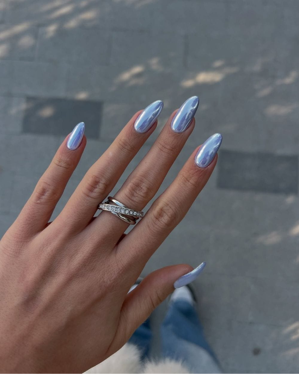 Crisp Icy Blue